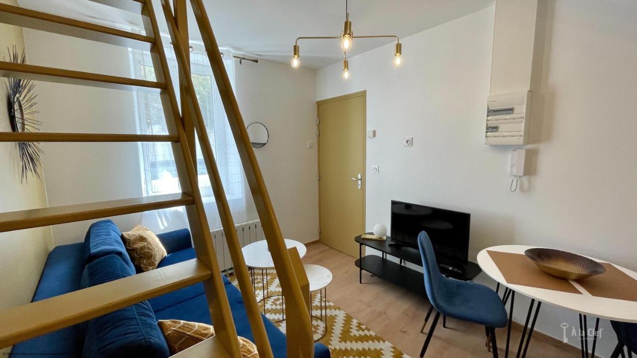 A La Clef - Duplex Cosy Proche Gare Et Centre - Ideal Pro & Couple - Wifi Le Mans Dış mekan fotoğraf